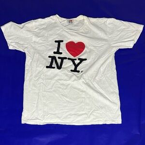 Classic White 'I Love ' Men's T-Shirt